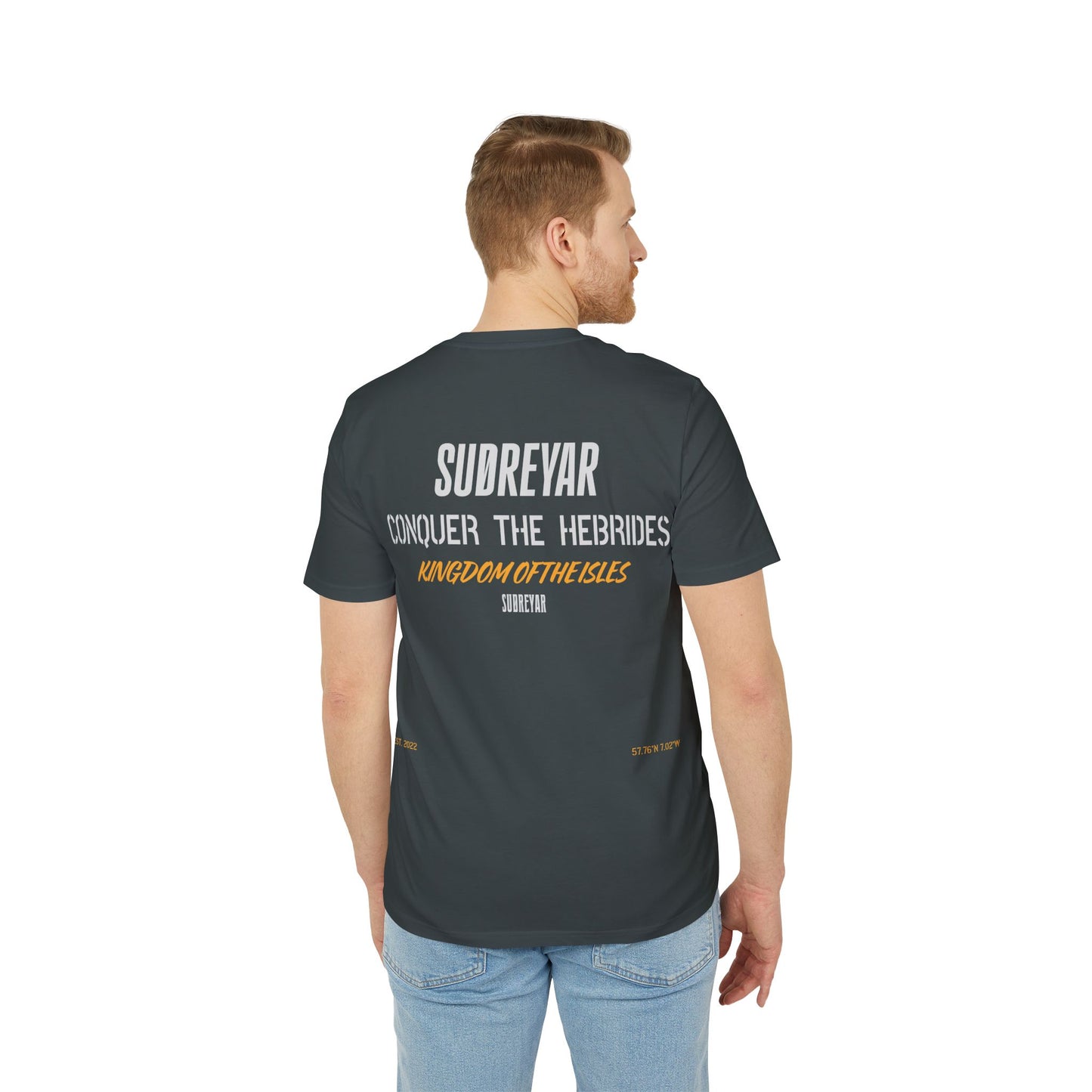 Back Text T-shirt Black