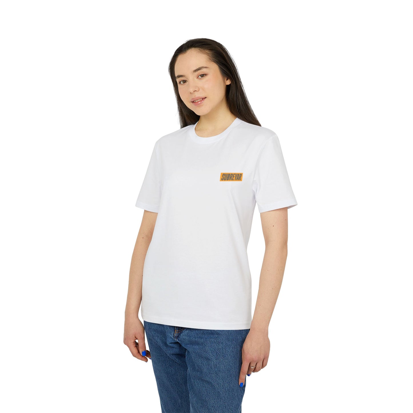 Back Text T-shirt White