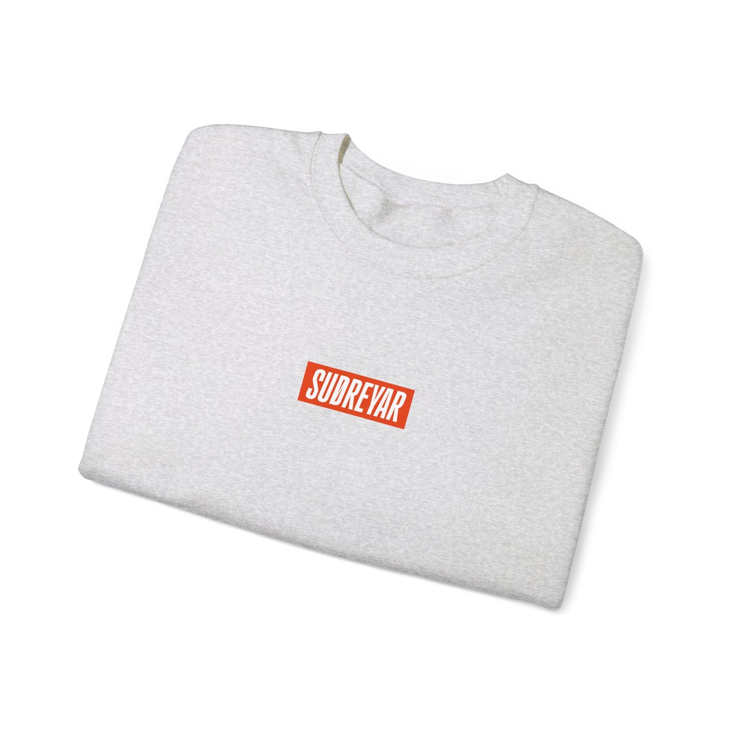 Box Logo Red Sweatshirt