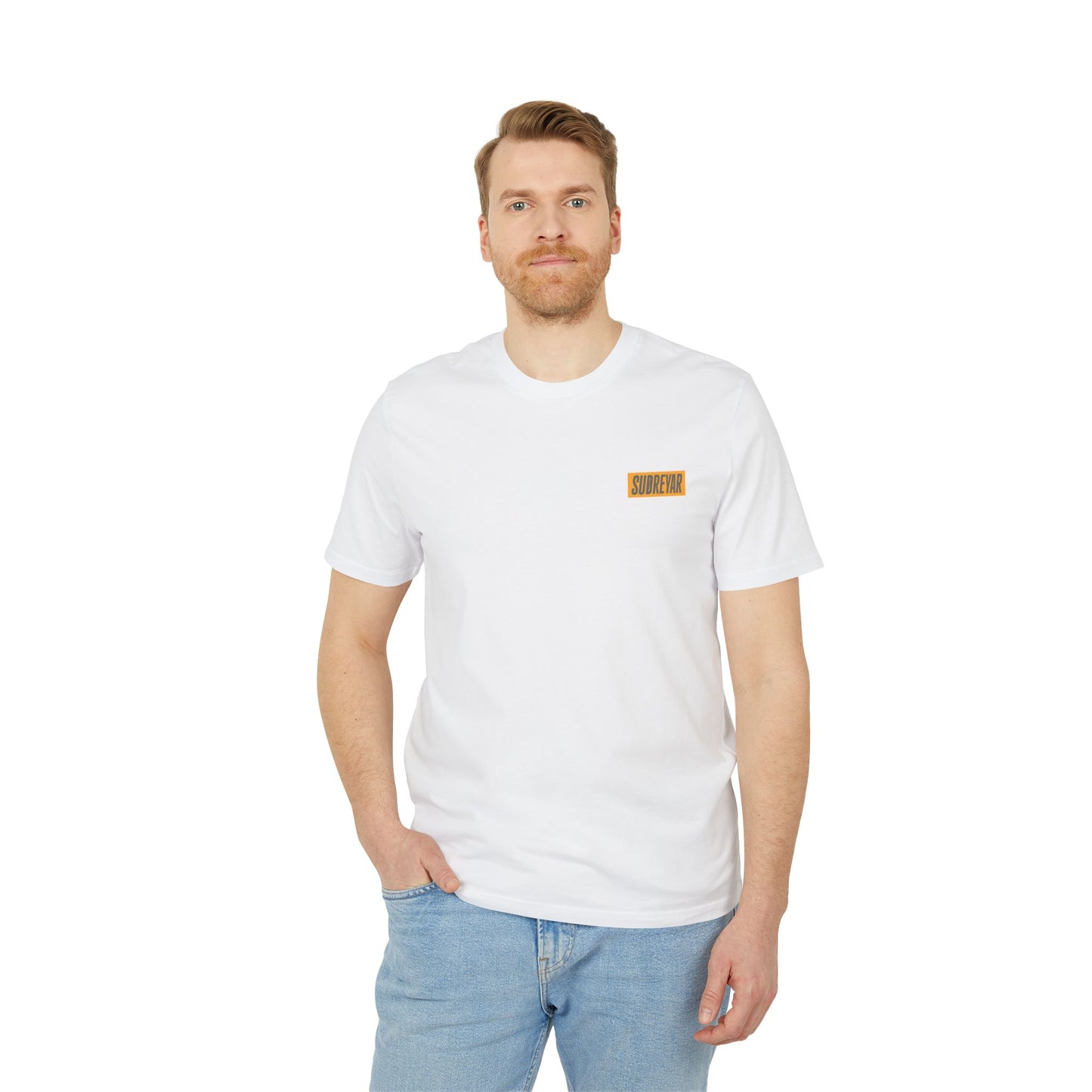 Back Text T-shirt White