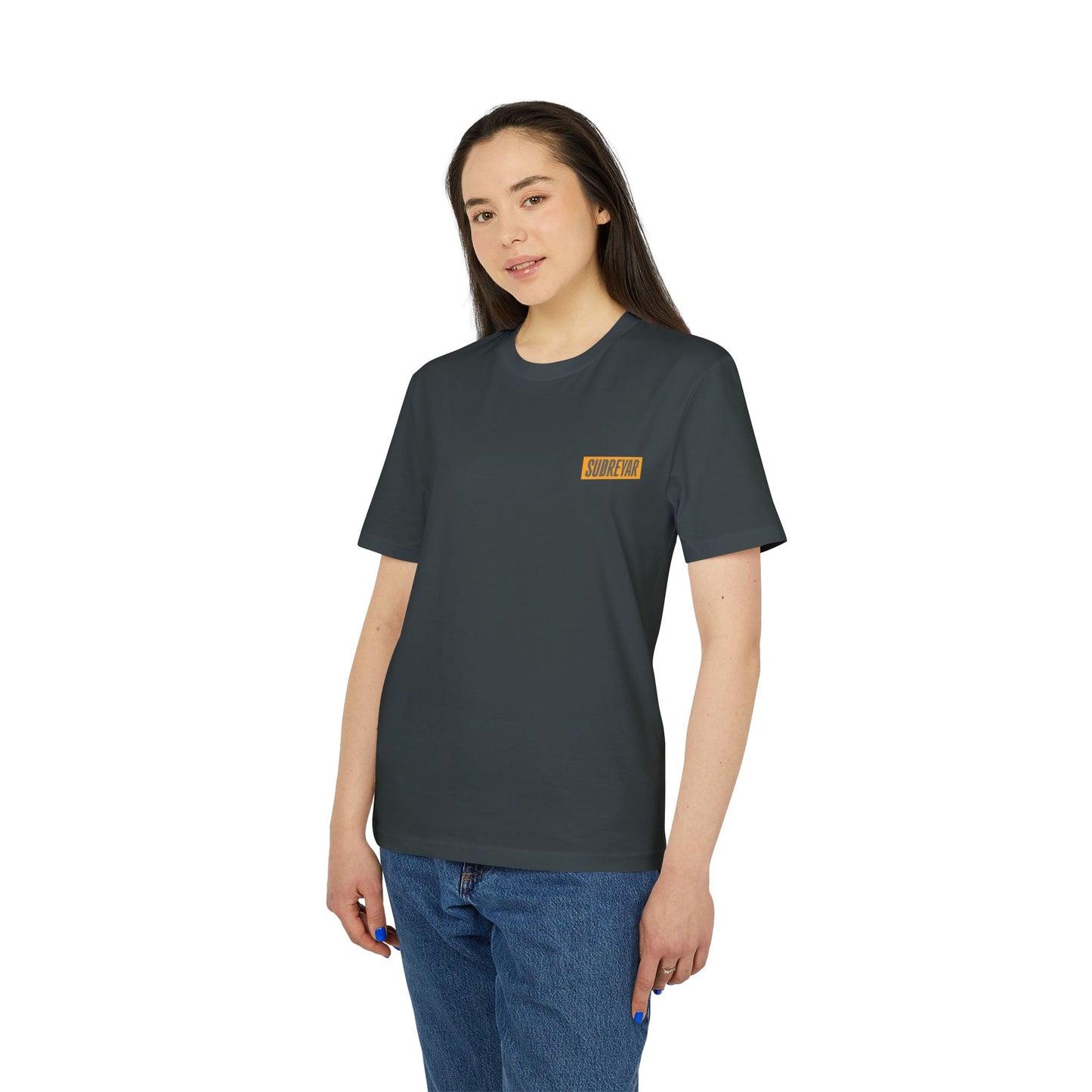 Back Text T-shirt Black