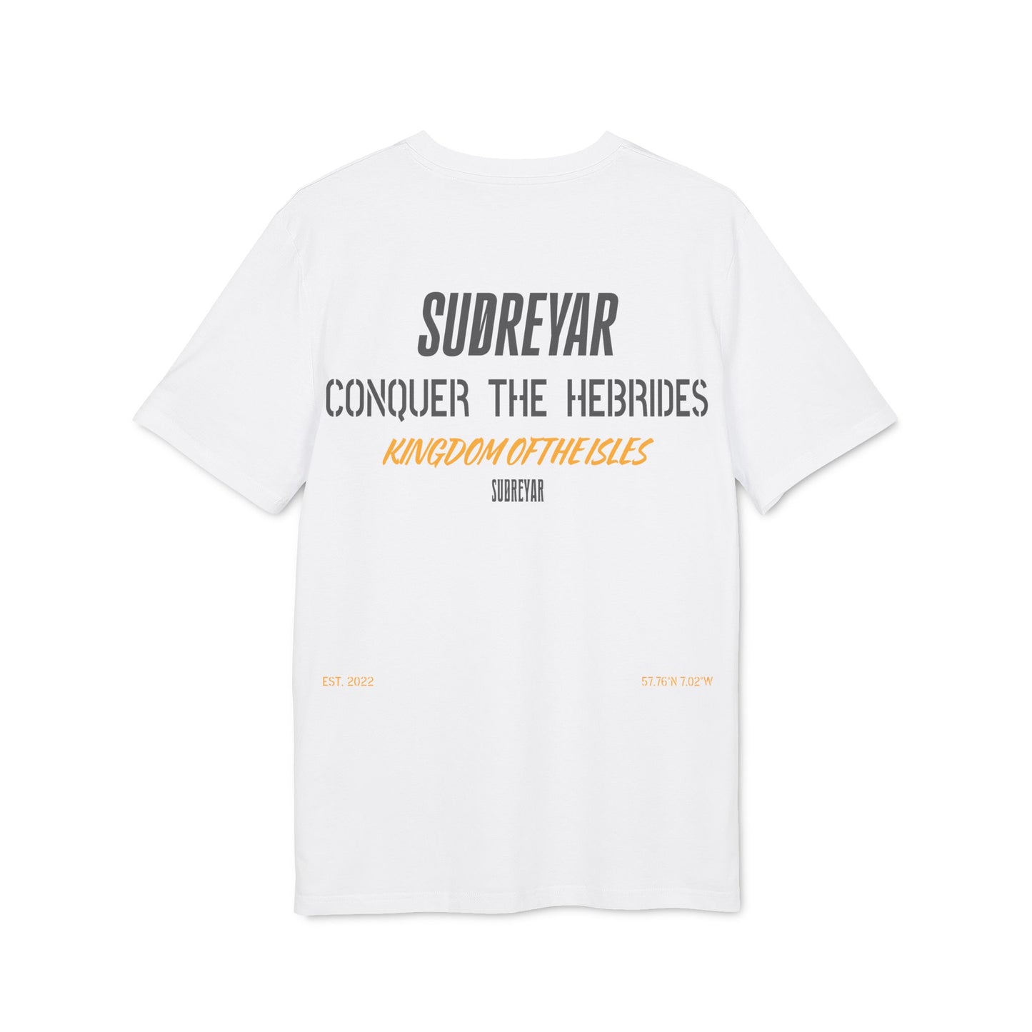 Back Text T-shirt White