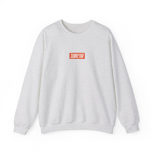 Box Logo Red Sweatshirt